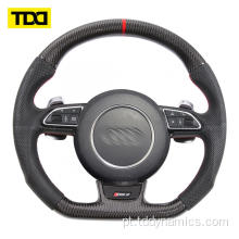 Roda de direção de fibra de carbono para Audi S3 RS